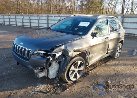 2019 Jeep Cherokee Limited Fwd из США, поврежденный, VIN 1C4PJLDX5KD249958